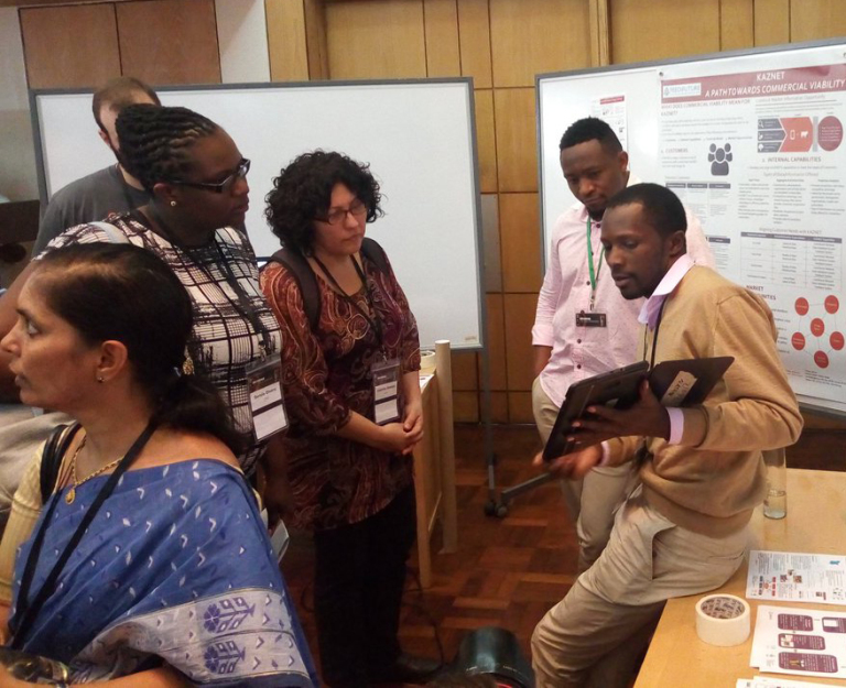 Participants shared ideas and innovations at the Animal Data Safari. Photo credit: ILRI.