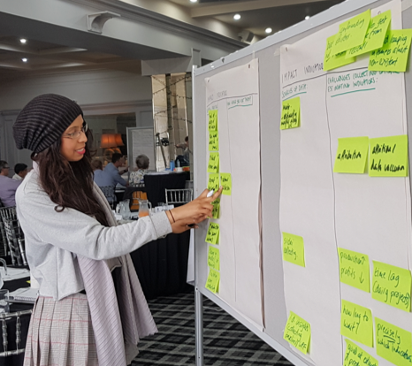 Grantees shared their data needs at the workshop