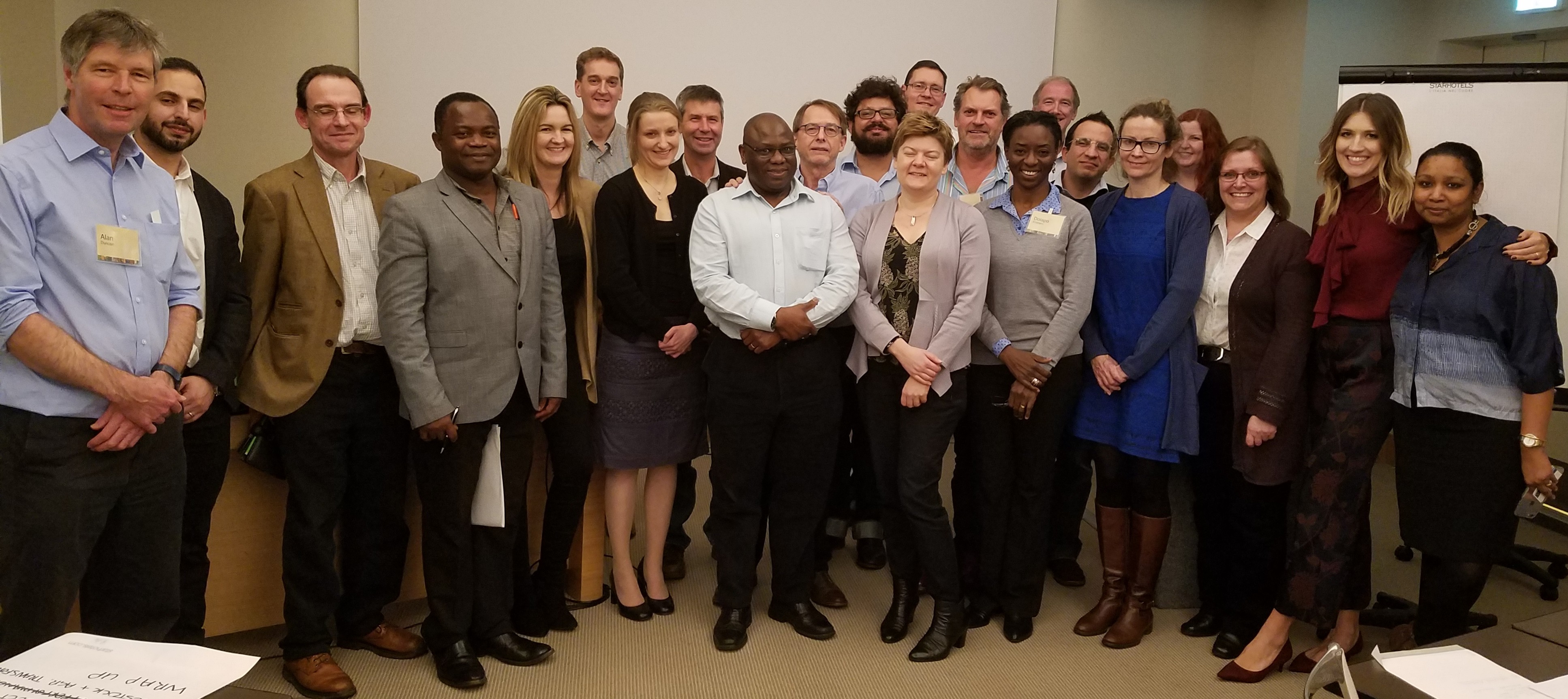 The first group that met in Rome in 2017