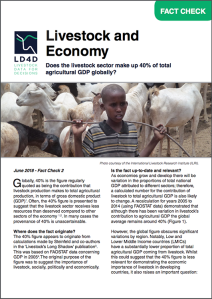 Livestock and Economy Fact Sheet